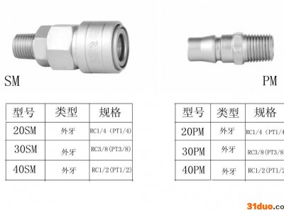 自锁快速接头 /日式快速接头
