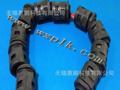 【惠鹏管业】AD13-M16*1.5 PE直插式塑料波纹管配套快速接头