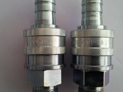 **恒创QKD-T 25快速接头 QKD-T25气动快速接头铝厂专用大体开放式快速接头碳钢