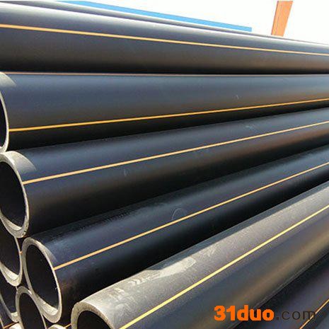 PE燃气管 市政工程然气管输送管道 HDPE然气管大口径