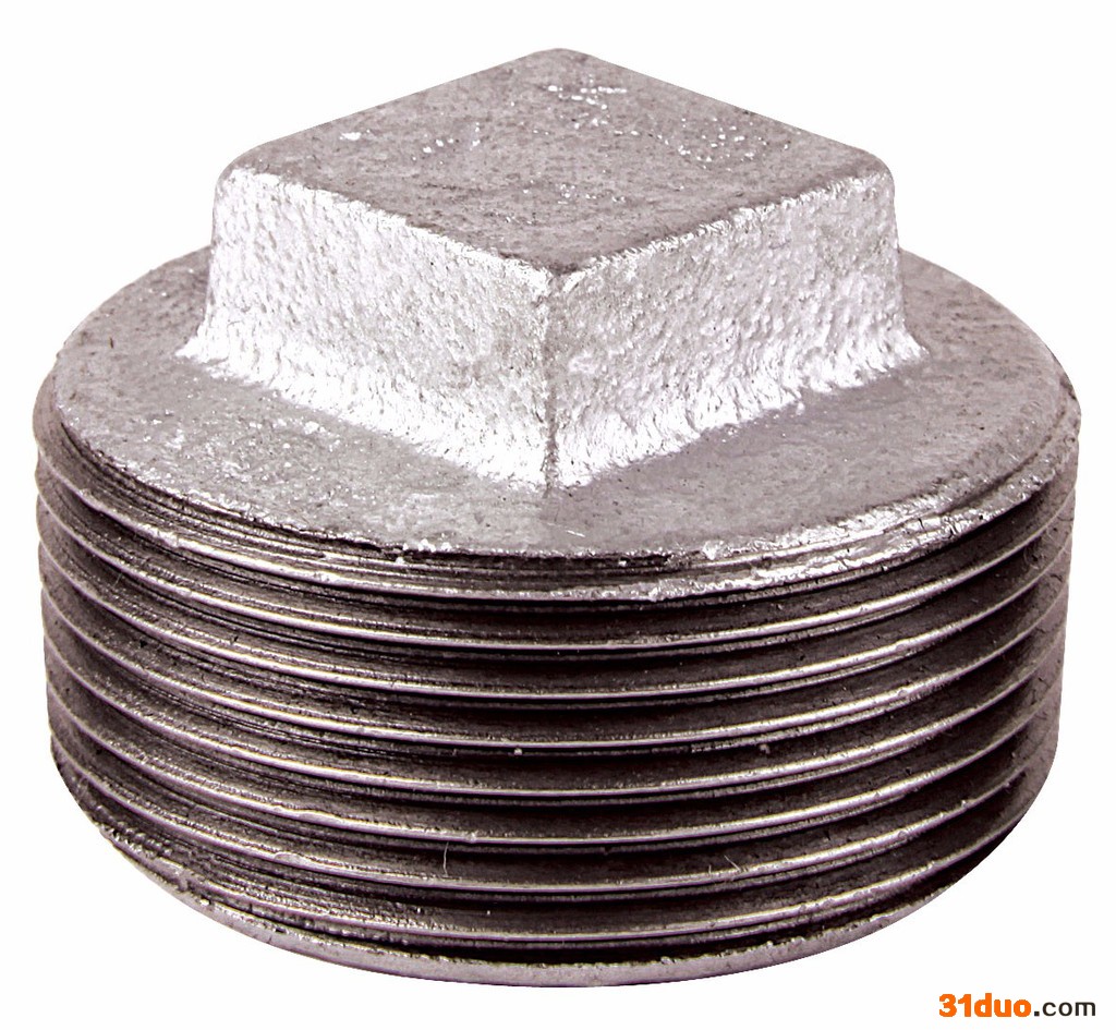 燃气管件 迈克燃气管件 燃气管件经销 **玛钢丝扣管件 DN15丝堵 燃气工程专用管件