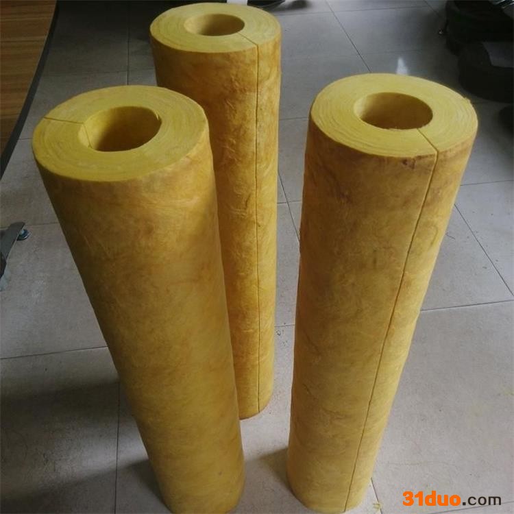 玻璃棉管 玻璃棉管厂家 暖气管道保温管