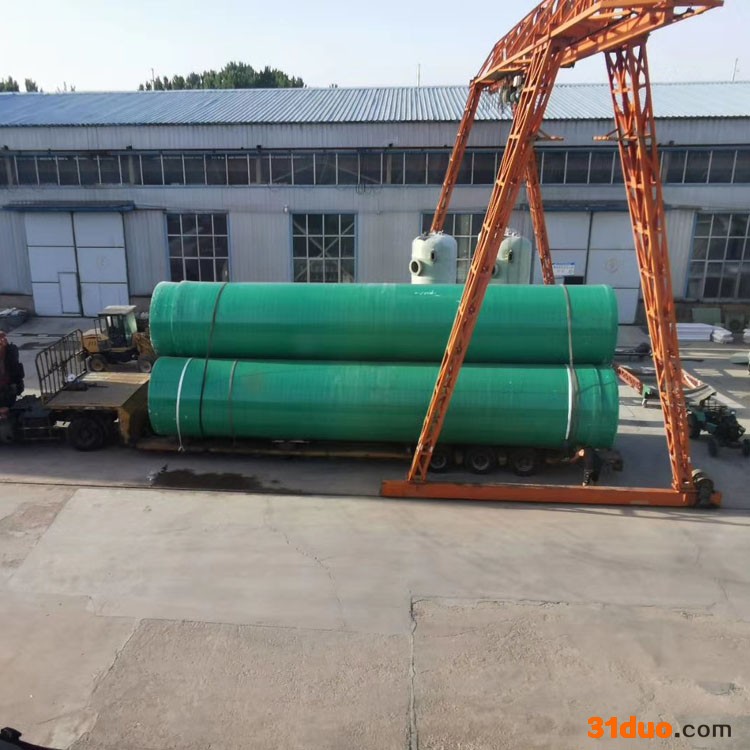 宸安 玻璃钢管道厂家 排水排污烟气管道