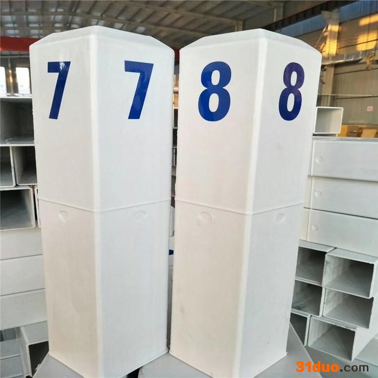 玻璃钢燃气管道标志桩 百色 地埋电缆玻璃钢标志桩  尚泽批发厂家