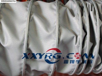 耐高温夹布伸缩通风软管/排风管/排气管/排烟管/阻燃高温风管