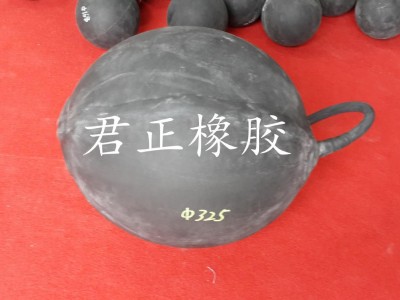 君正橡胶油气管道堵塞隔离球_余气封堵专用DN660高膨胀性气密性