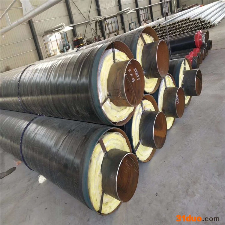 浩瑞管道 暖气管道专用保温钢管  钢套钢蒸汽保温钢管 保温钢管 保证质量