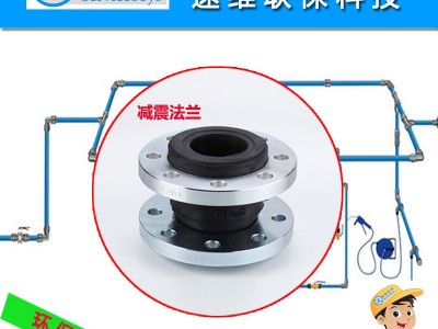 专业全性能节能压缩空气管道 减震法兰对接  补偿法兰对接
