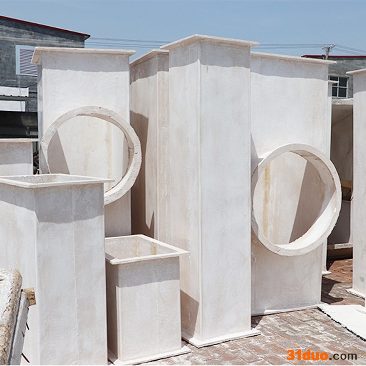 玻璃钢风管    中央空调 通风管道 烟气管道  排烟管道