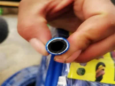 【洪坤橡塑】  6mm氧气管乙炔管丙烷管焊接焊割气割专用管耐酸碱耐柴汽油胶管耐磨损耐油