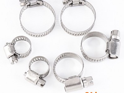 不锈钢带手柄小美式卡箍喉箍 燃气管水管液化气管卡抱箍