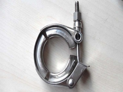 汽车管路V型抱箍，法兰V型卡箍，密封桶V槽卡箍、滤器V卡箍 汽车排气管抱箍