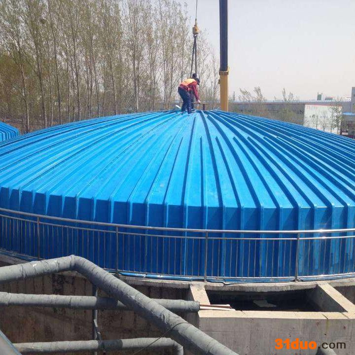 玻璃钢污水池盖板  污水罩集气管道价格厂家发货山东厂家**价格优惠