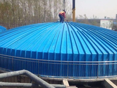 玻璃钢污水池盖板  污水罩集气管道价格厂家发货山东厂家**价格优惠