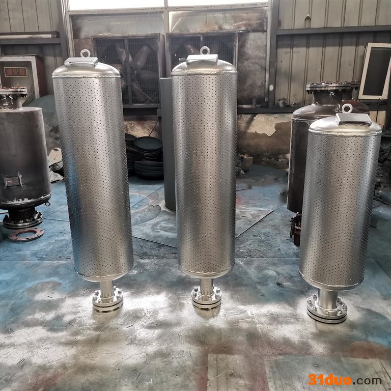 达师机械**供应 氮气排放消声器 氧气放空消声器 空气管道消音器 空气管道消声器  工业降噪设备 欢迎来电咨询