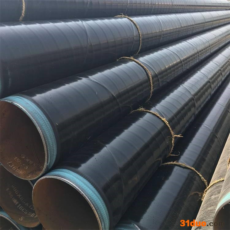 燃气管道用3pe防腐无缝钢管  包覆式三层PE防腐钢管 浩瑞专业生产