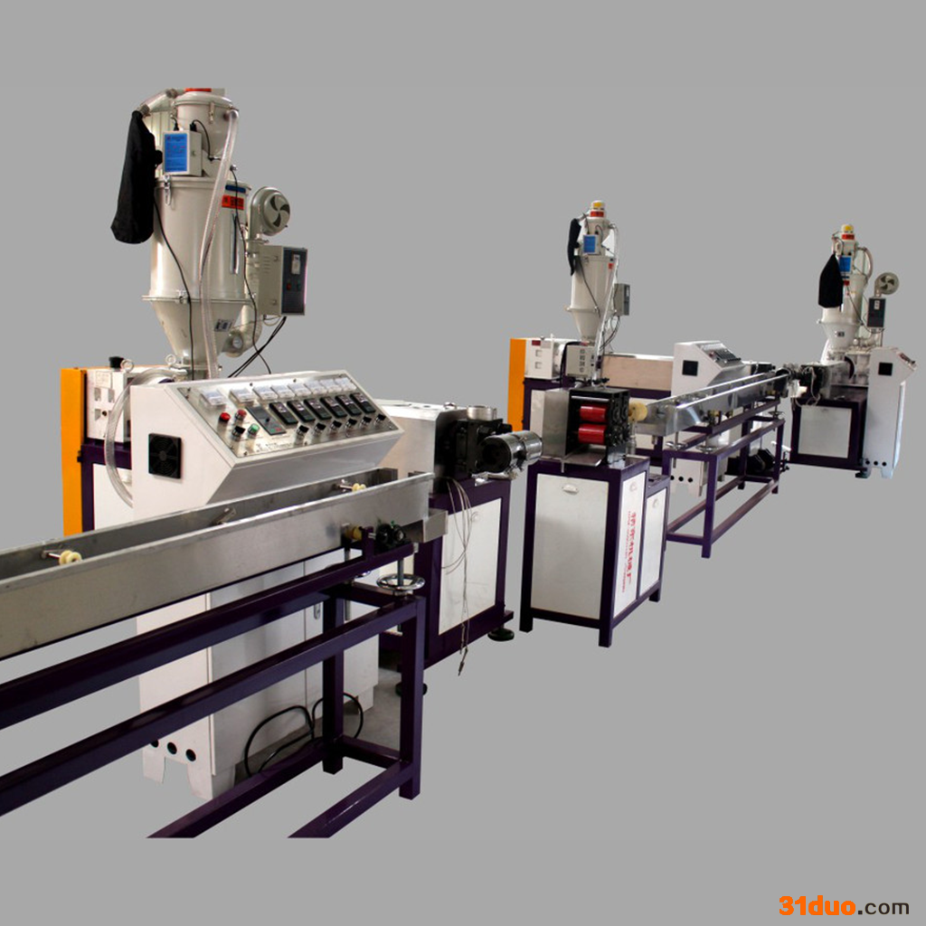 家用煤气管挤出机 输送气体管材机 塑料PVC挤出机