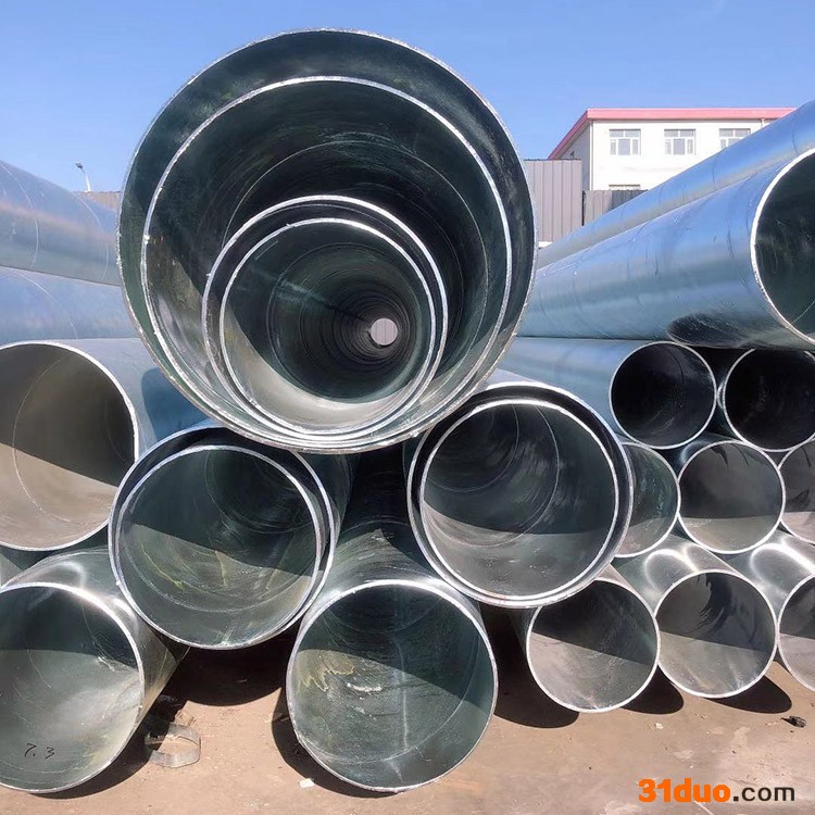 直埋管专用镀锌螺旋管 安徽排气管道螺旋管加工