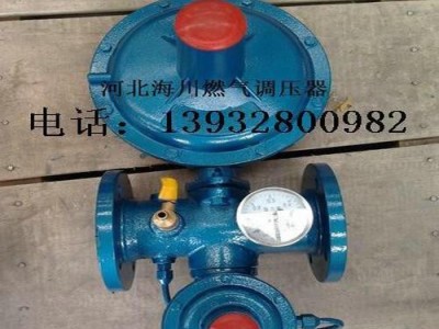 直销燃气管道调压阀  低压天然气调压器 煤改气减压撬