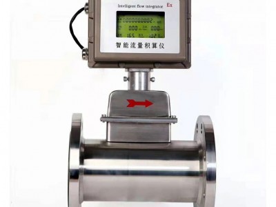 河南天然气管道流量计 LWQ气体涡轮流量计厂家 天然气计量表