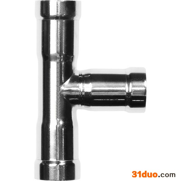 【中再】安徽环压式管件厂家批发直销 环压等径三通薄壁不锈钢环压燃气管件