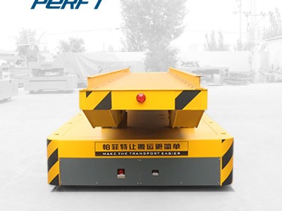 新乡帕菲特btl 天然气管道运输车 6吨运送保温管件车间过跨车轨道平板车