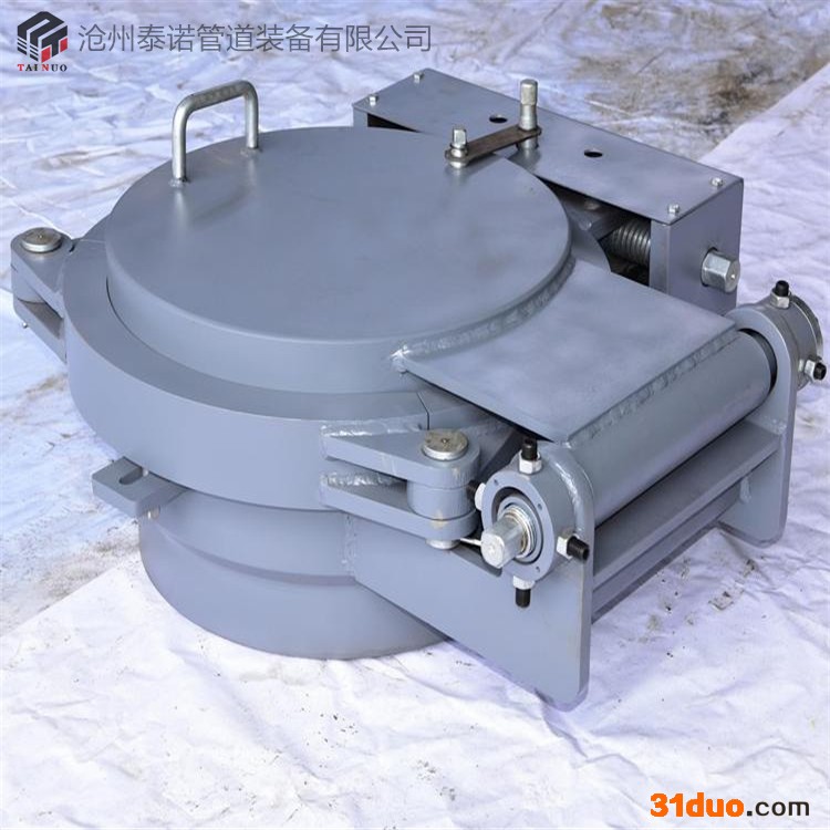 厂家供应 DN300插扣式快开盲板 适用燃气管道