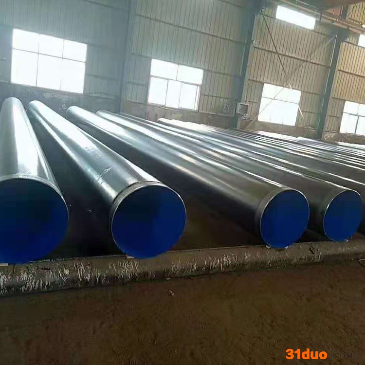 缠绕式三层PE防腐钢管 燃气管道用三层PE防腐钢管 埋地钢制挤压聚乙烯防腐钢管 供水管道用三层聚乙烯涂敷钢管