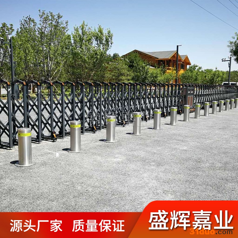 盛辉嘉业 广场气动升降柱 工地气动升降柱  北京大兴气动升降柱 气动升降柱厂商 气动升降柱安装调试