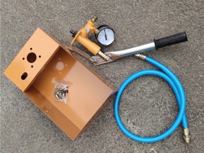 25公斤手动试压泵 PPR水管检漏仪 家庭暖气管道试压泵 现货批发