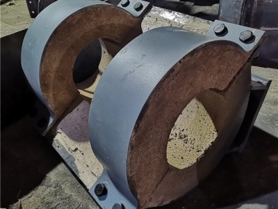 天然气管道保冷管托蒸汽管道隔热管托橡胶管夹变力弹簧支吊架志昂厂家