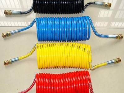汽车挂车气管 挂车刹车管 螺旋管 PA挂车管大量批发