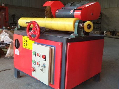 燃气管道除锈机 无心外圆抛光机 **全自动除锈