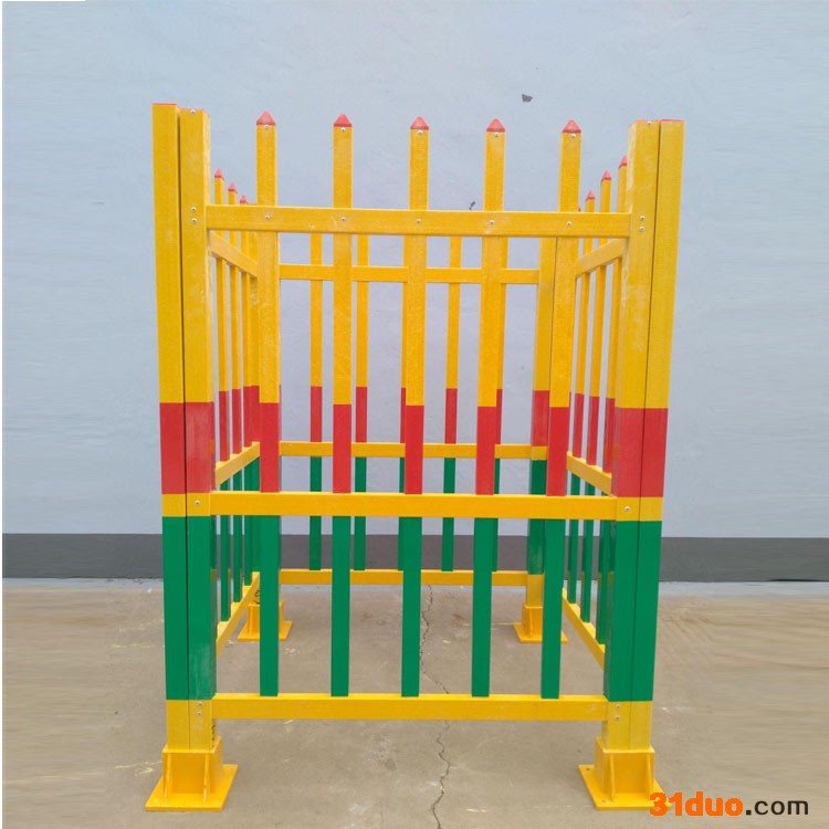 安驰 电气管式绝缘伸缩围栏 电力绝缘栅栏 玻璃钢隔离护栏 可定制