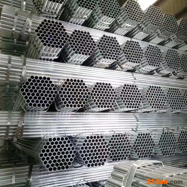 燃气管道用 沧州镀锌管 热镀锌无缝管 DN40镀锌管