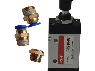 华特 手拉阀配套气管接头及消声器