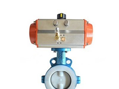 气动蝶阀 对夹式气动蝶阀 衬氟气动蝶阀 郝工自控阀门 浙江地区可配送到厂