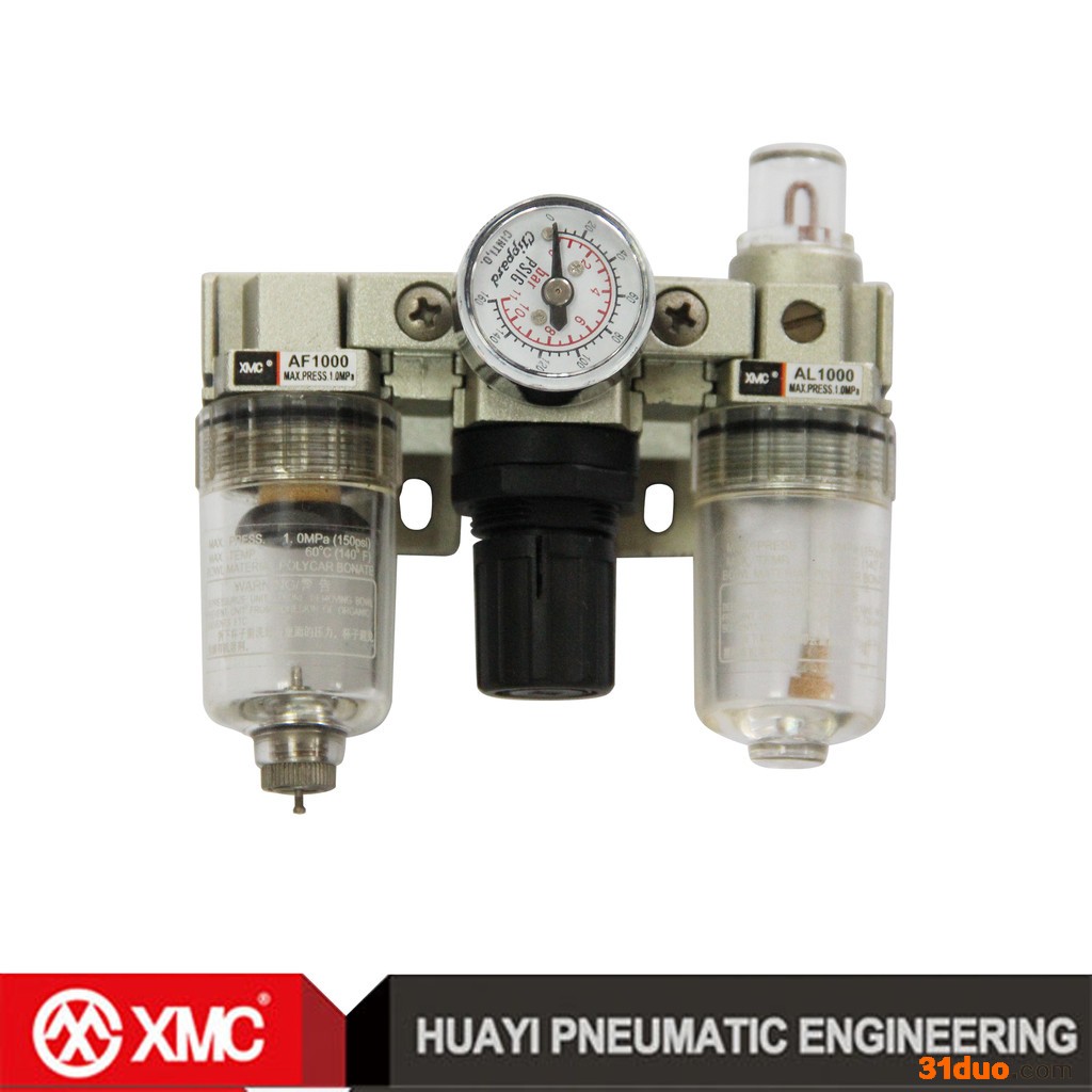 XMC AC1000 M5 气动元件工厂 气动三联件 气动元件供应 供应气动元件 气源处理三联件