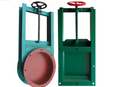 气动双向插板阀 气动螺旋闸门批发 不卡料卸料器配件