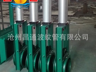 河北生产气动插板阀厂家 现货气动穿透式插板阀 电动插板阀