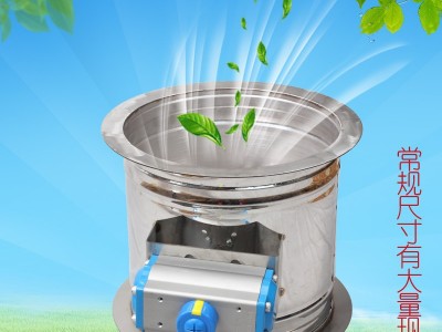 北雨 气动风阀 气动风量调节阀 电动调节阀 气缸调风阀  220/24v电磁气动调节阀