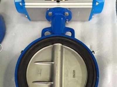 气动蝶阀671x-16 气动蝶阀