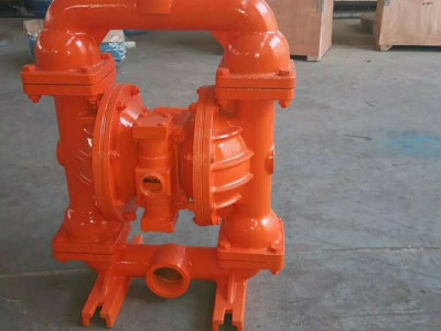 中旺直销矿用气动隔膜泵 BGQ不锈钢气动隔膜 双吸排污泵