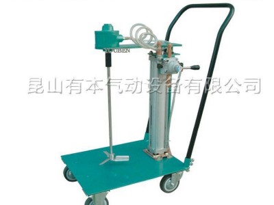 气动搅拌机 推车升降式 有本气动搅拌机 20公斤桶用 包邮 定制