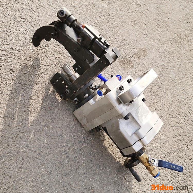 厂家气动钢轨开孔器 气动轨道钻结构紧凑 ZQG矿用轨道钻操作灵活