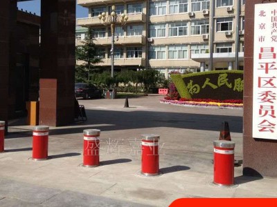 盛辉嘉业 停车位气动升降柱 北京大兴升降柱厂家 地面气动升降柱 智能气动升降柱 沧州升降柱定制