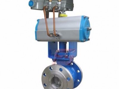 工奥ZSHV气动V型调节球阀