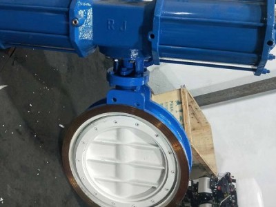 沈阳永隆_D673H气动对夹蝶阀