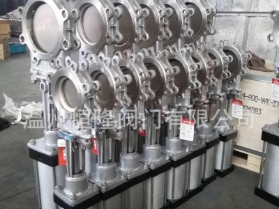 德标对夹刀闸阀 德标气动刀型闸阀 德标气动刀闸阀