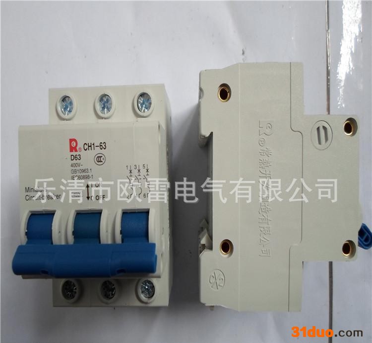 直销 常熟CH1L-32/2P断路器漏电保护器空气开关